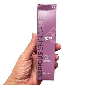 SERIOUS SKINCARE Reverse Lift Correc-chin Firming Beauty Cream 2fl oz/59 ml New